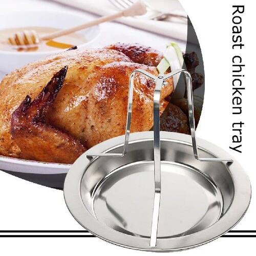 Stainless Steel Chicken Roaster Rack Plate Lightness and