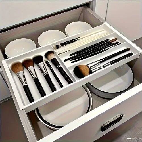 1pc Adjustable Drawer Organizer for Kitchen,Bathroom &