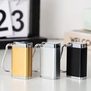 Mini Portable Ashtray Aluminum Alloy Outdoor Cigarette