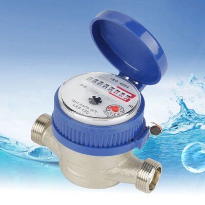 15mm cold Water meter 15mm 1/2 Inch Cold Water Meter with