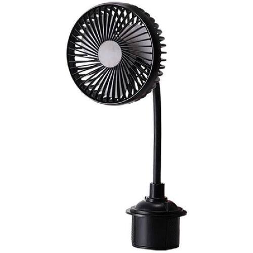 USB Powerful Quiet Auto Cooler Fan Rotatable Portable Car