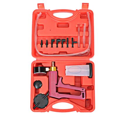 Hand Held Brake Bleeder Tester Set Vacuum Pump Car