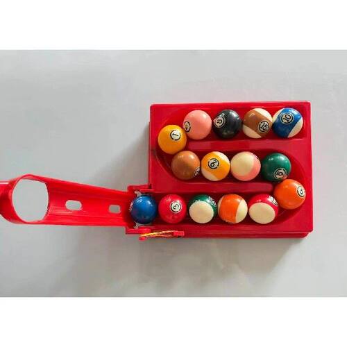 Portable Pool Ball Rack Precision Plastic Billiards
