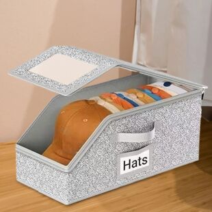 box storage cap zipper capacity dustproof large Baseball