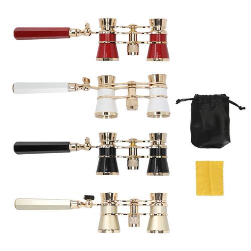 Opera Glasses Binoculars Center Focus Wheel Aluminum Alloy