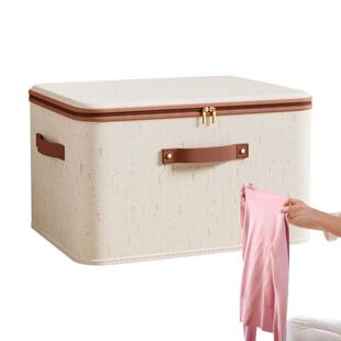 Clothes Storage Bins Foldable Large Capacity Breathable