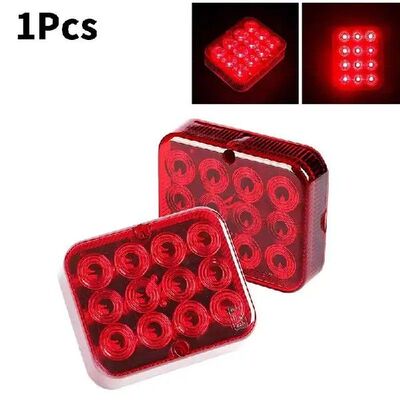 1PC 12V 24V 12 LED Waterproof Rear Tail Fog Light Driving