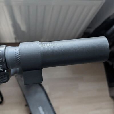 3D printed Handlebar Grip with Thumb Throttle Accelerator