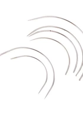 Curved Hand Sewing Upholstery Kit Mixed Shape Steel Sewing