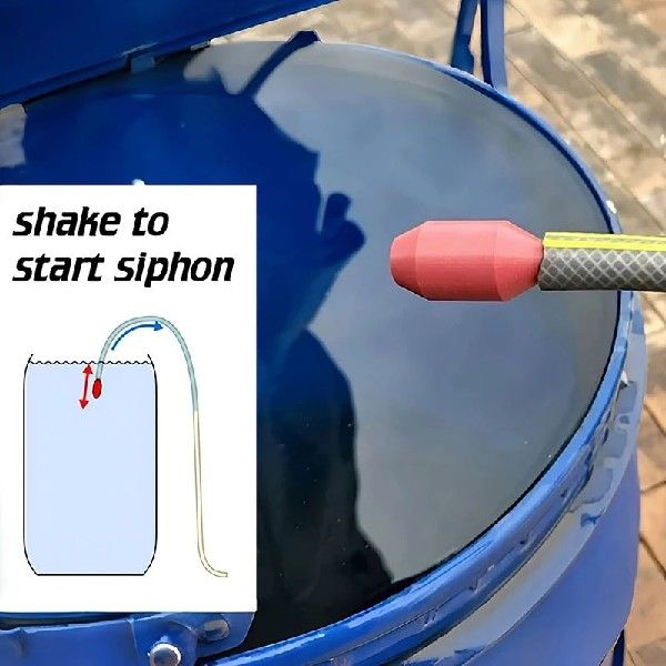 Self-Priming Siphon Pump For Water Manual Shake Operated - 实物图