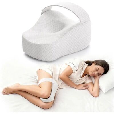 Industrial Tools Knee Pillow for Side Sleepers, Memory Foam