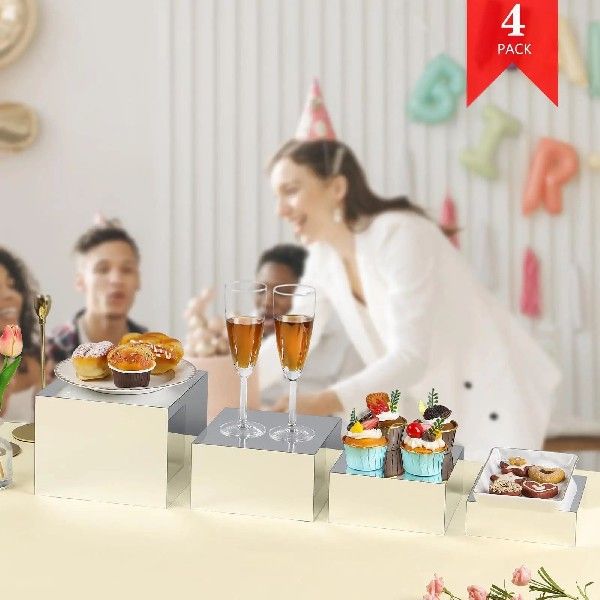 Buffet Risers Banquet Modern Versatile Home Pastry图片