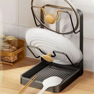 Storage Lid Pot Layer Double Single Rack Kitchen