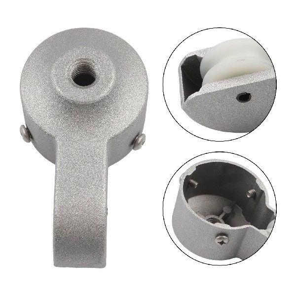 Aluminum Flag Pole Flagpole Truck Recessed Screws 1pc 2 - 实物图
