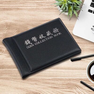 60 Pockets Coin Storage Album Portable Coin Collecting