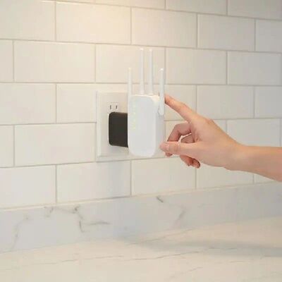 1PC WiFi Router Long Range Wireless Signal Amplifier Router