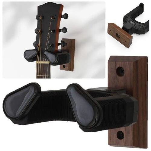 Wooden Guitar Stand Rack Non-Slip Guitar Display Bracket
