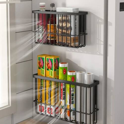 Household Multi-function Magnetic Storage Rack - Fridge