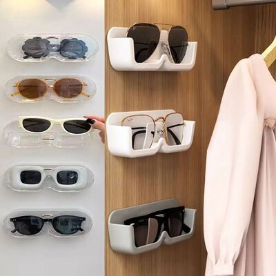 Punch-free Sun-glasses Display Holder Wall Mounted Home
