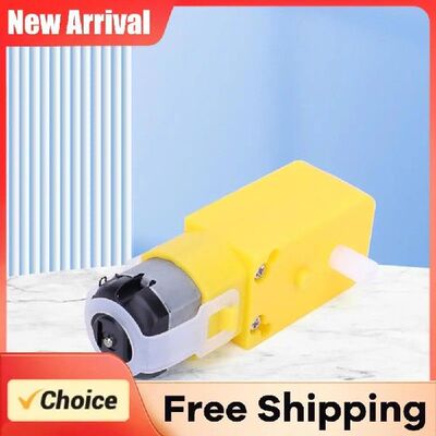 Smart Car Chassis Four Drive Car Motor Dual Shaft Geared