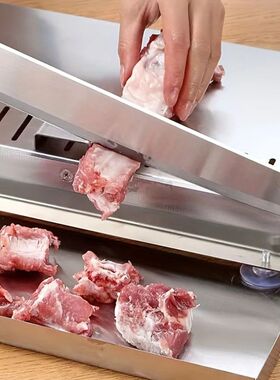 Manual Meat Slicer Meat Bone Cutter Machine Commercial