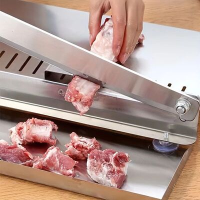 Manual Meat Slicer Meat Bone Cutter Machine Commercial