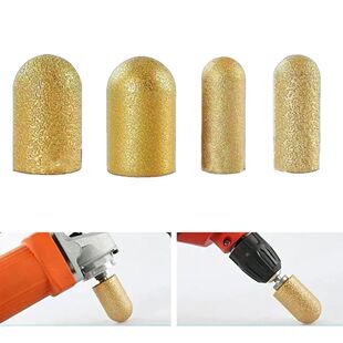 1 Pcs Diamond Brazed Finger Bit Grinding Wheel Milling