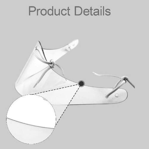 Transparent Anti Fog Hockey Goalie Throat Protector