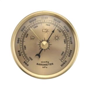 Thermometer Aluminum Alloy Barometer Gauge Hygrometer