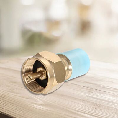 Propane Refill Adapter Solid Brass Lp Gas Cylinder Tank