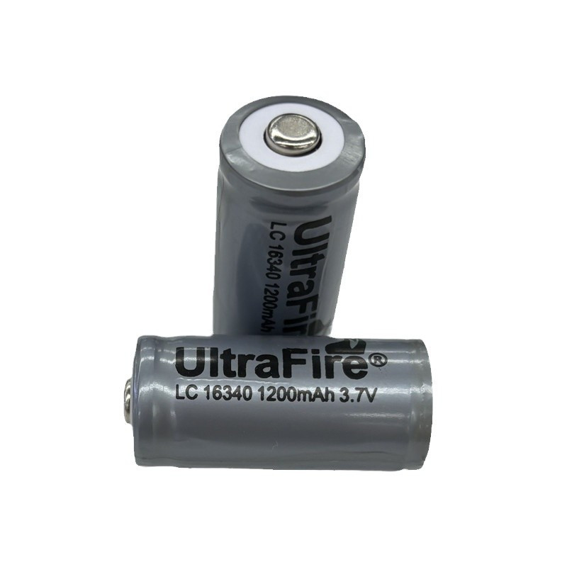 UltraFire 大容量16340锂电池 手电3.7V可充电 带保护板 1200mAh 户外/登山/野营/旅行用品 电池/燃料 原图主图