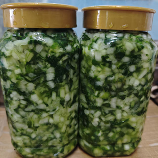 湖北新鲜腌菜 箭杆白腌菜 手工腌制 无防腐剂色素