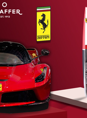 Sheaffer/犀飞利法拉利联名款雷神系列圆珠原子笔礼物金属黑色芯