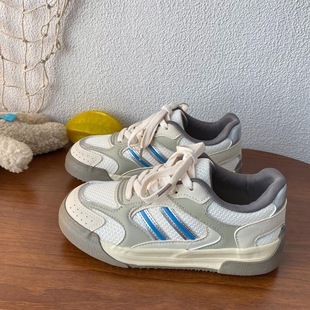 夏天鞋子男鞋网面透气休闲鞋情侣 新款增高美式板鞋男运动鞋女潮