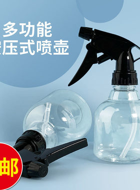 玻璃喷水壶家用手压式浇花