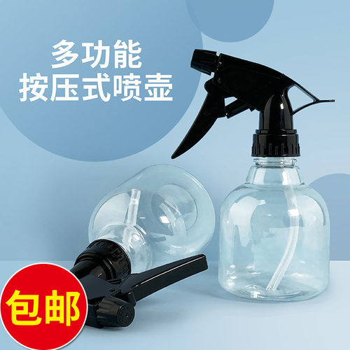 玻璃喷水壶家用手压式浇花