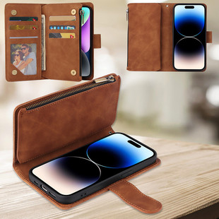 Pixel8新款复古磨砂卡包适用于Google Pixel10 PRO手机壳谷歌9翻盖插卡槽皮套7pro全包防摔9A零钱包9XL保护套