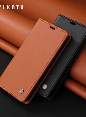 适用索尼Xperia10 VI手机壳新款10iii磁吸皮套sony Xperia1 VI商务Xperia5V插卡翻盖10V防摔电话套1V外壳