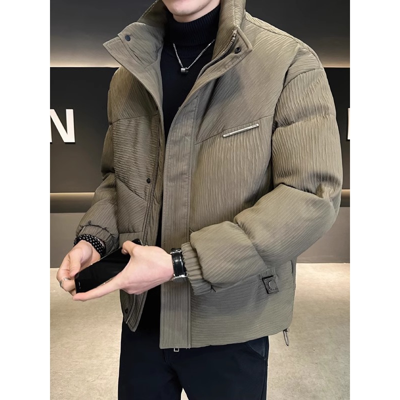 高端立领羽绒服男士加厚冬装外套