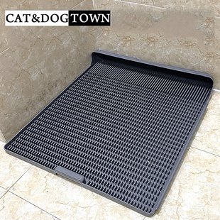 日本狗厕所宠物一体式可冲洗金毛防踩尿不湿脚小型大型犬大号便盆