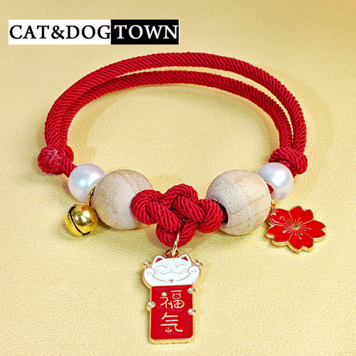 日本猫咪项圈铃铛宠物金渐层脖圈