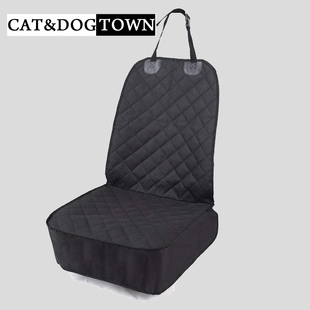 日本牛津布宠物汽车座垫前排副驾驶狗狗长途坐车垫子防水防脏耐抓