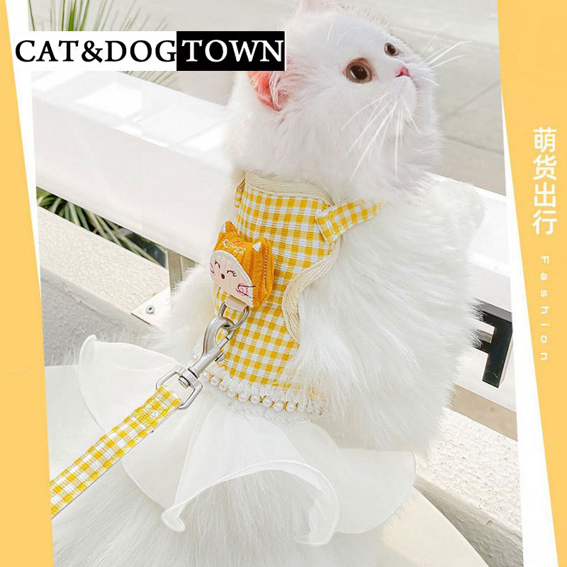 日本猫咪牵引绳防挣脱专用溜猫绳