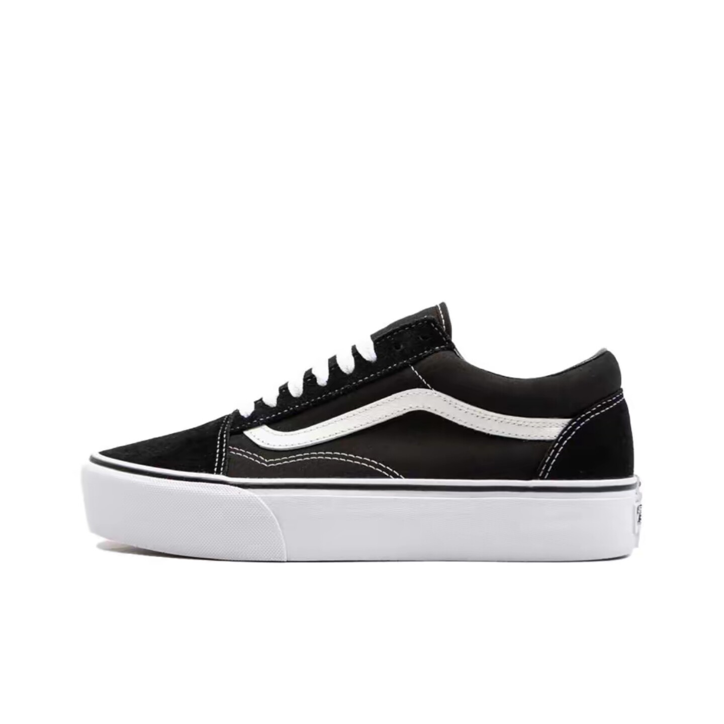 【厚底鞋】VANS范斯OldSkool Platform厚底增高板鞋B3UY28