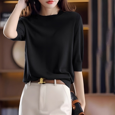 春秋新款复古优雅宽松大码上衣