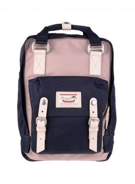 Doughnut Macaroon都乐甜甜圈马卡龙双肩包classic 16L浅粉红x深