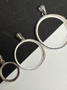 大卫星925银托空托8mm 10mm 12mm 15mm 18mm 20mm 25mm 30mm