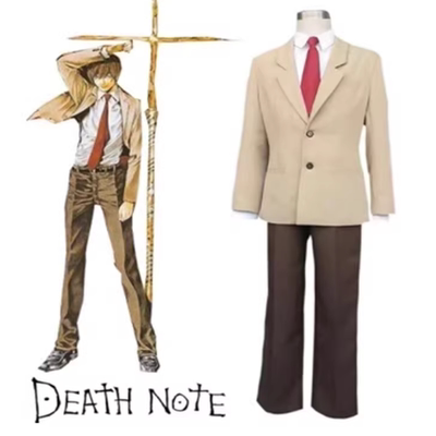 死亡笔记夜神月Yagami Light校服套装COS动漫男装定制套装