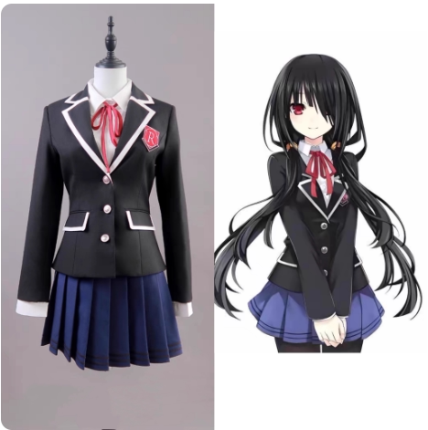 约会大作战 时崎狂三夜刀神十香Cosplay