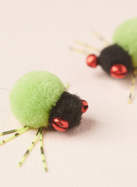 部分现货~[HaBe]韩国代购zooa逗猫棒替换头可爱小虫子 猫咪玩具